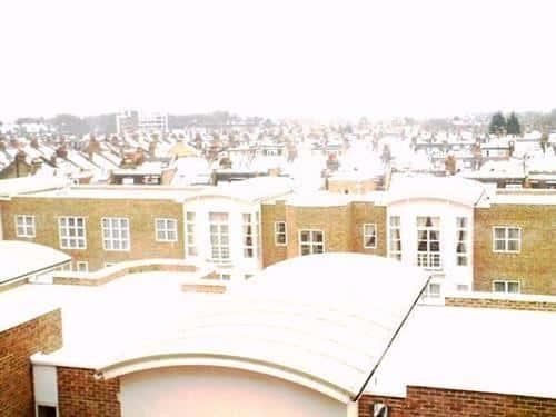 Snooooow. Overexposed Snooooow! (clicky)
